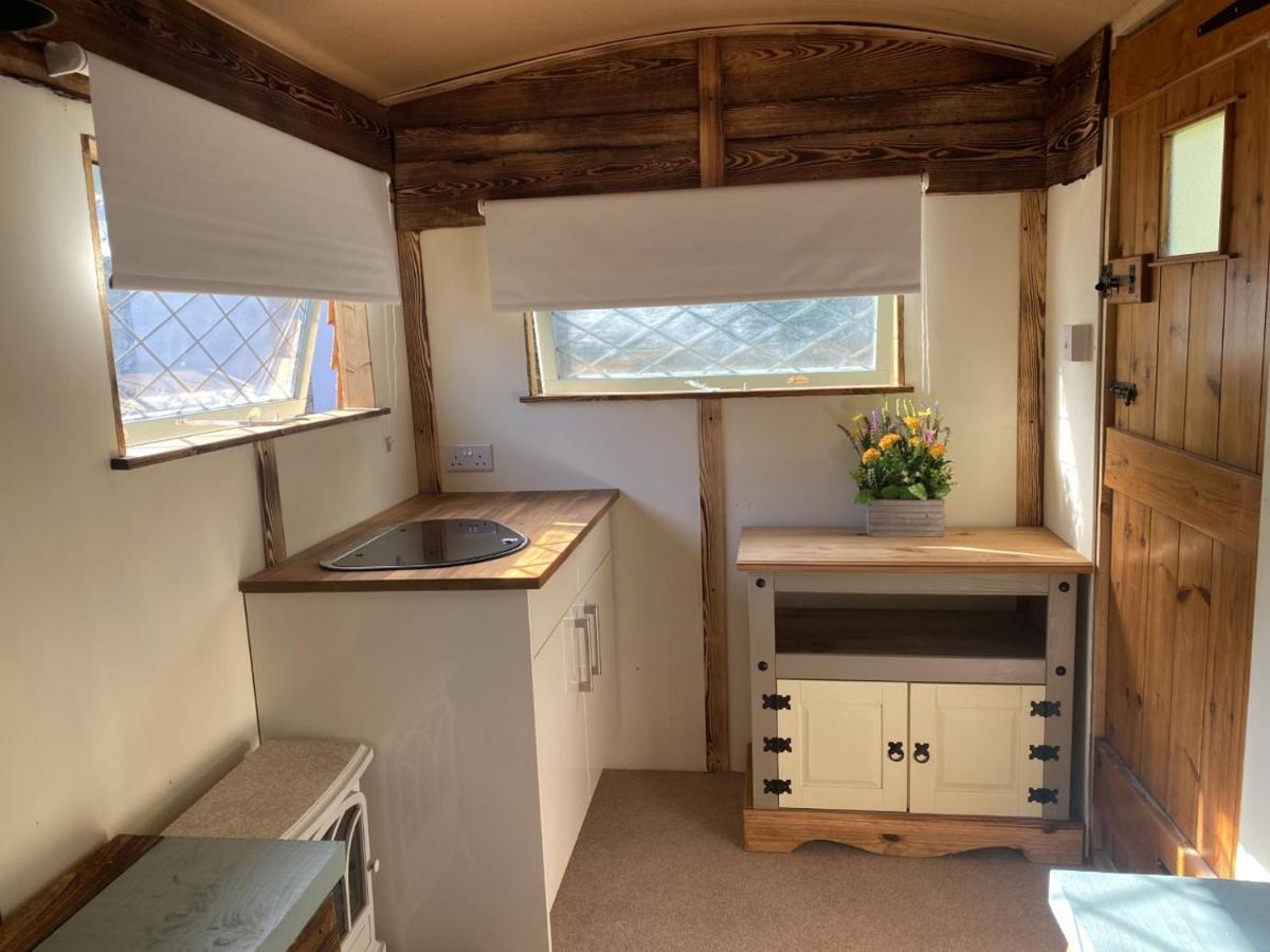 Modern Shepherd's Hut At St Anne's Plymouth