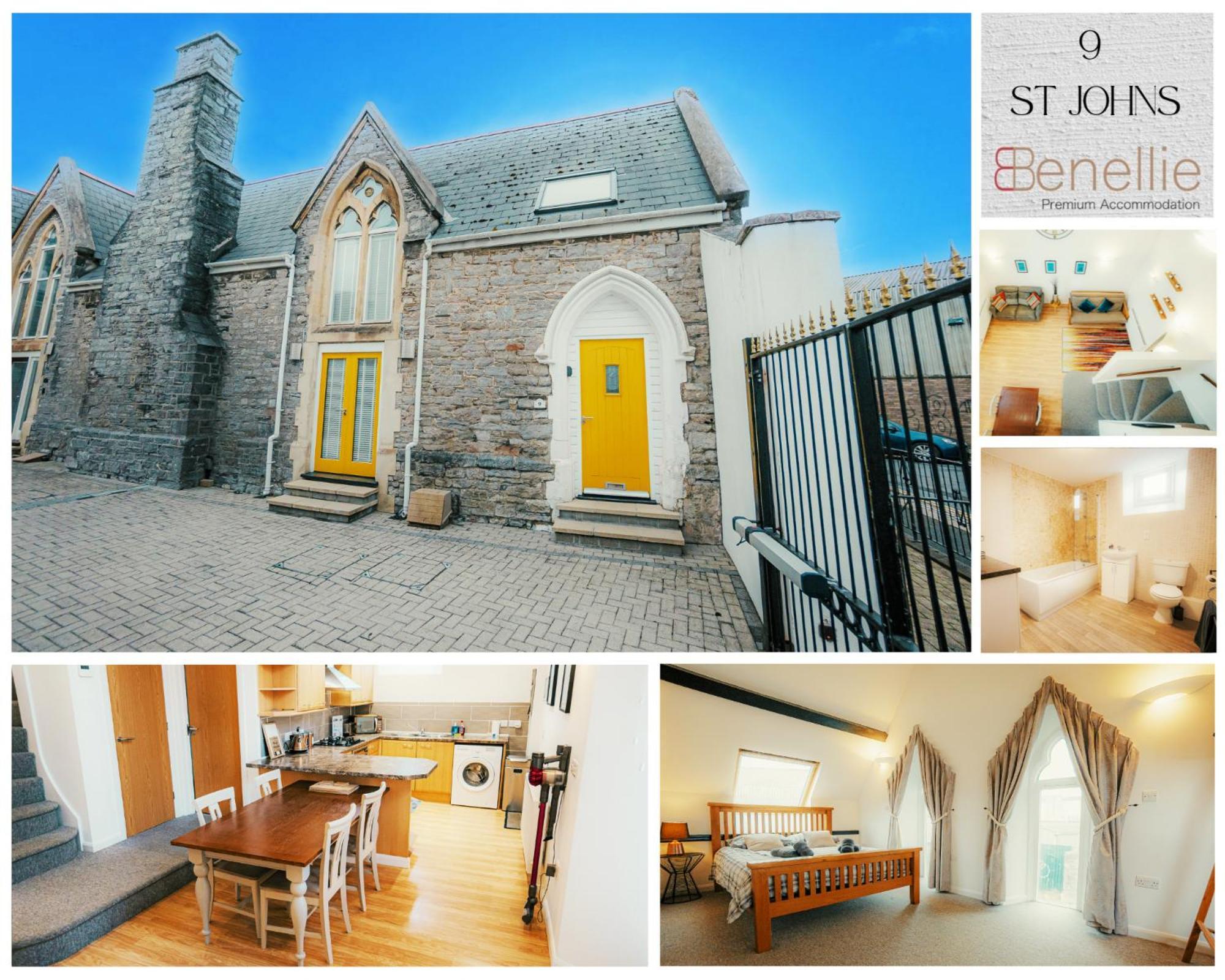 Beautiful House Conversion, Free Parking Holiday home Plymouth