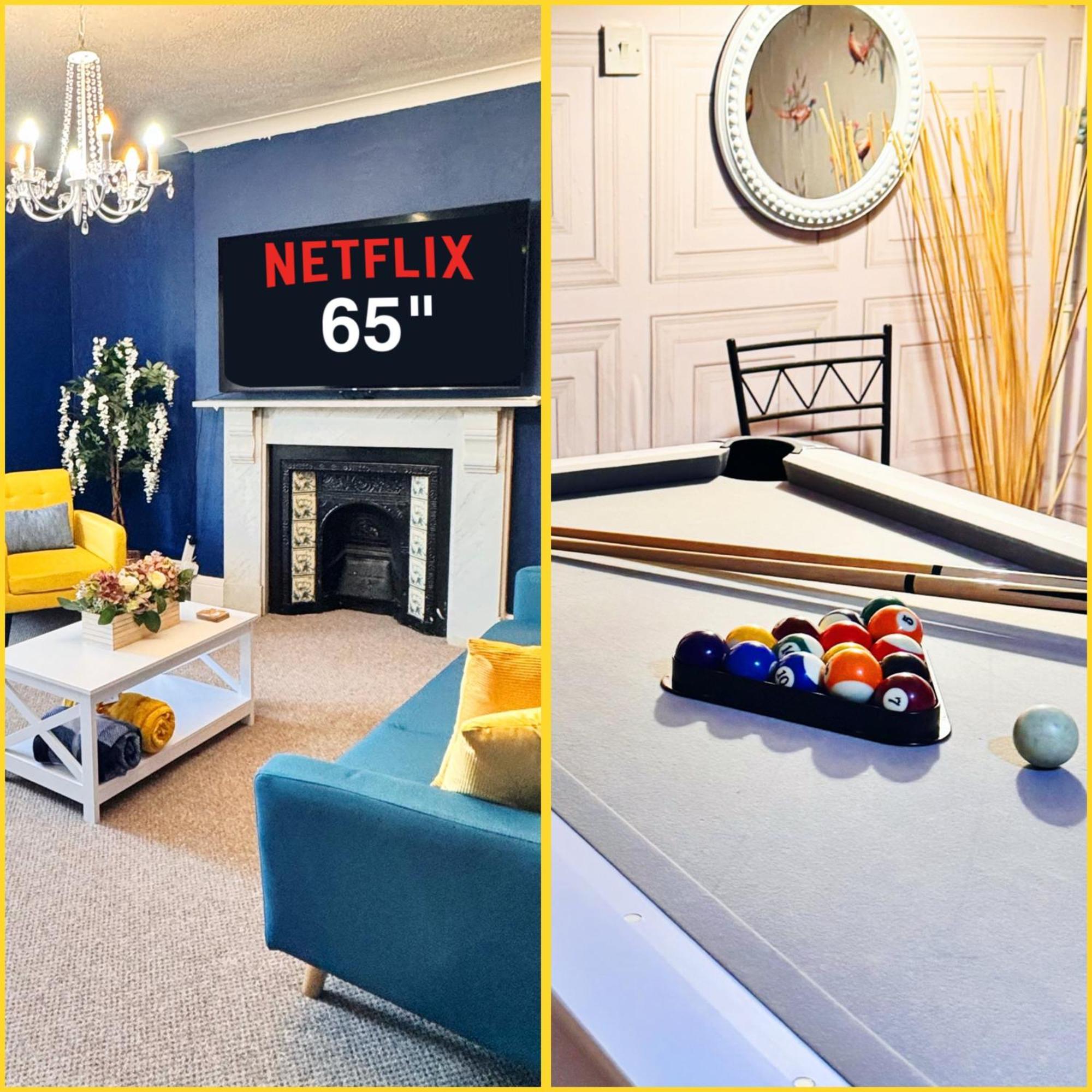 Spacious And Chic 65 Tv Apartment Plymouth