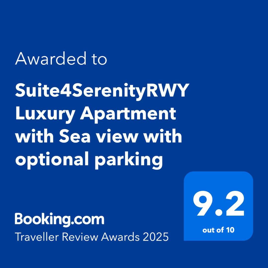Apartment Suite4serenityrwy Luxury With Sea View With Optional Parking *