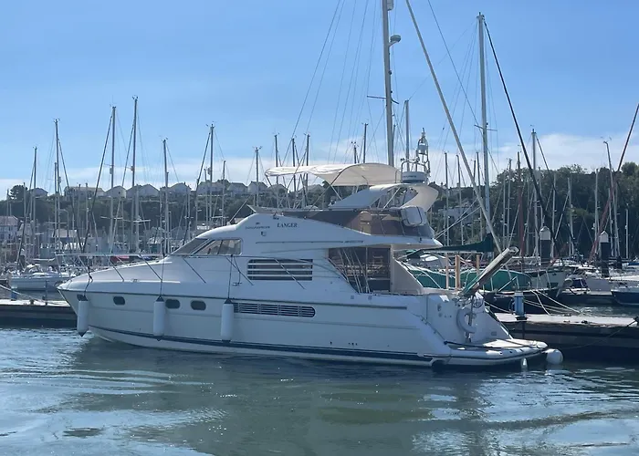 Tranquility Yachts -A 52Ft Motor Yacht With Waterfront Views Over Plymouth.