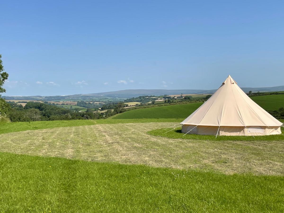 Luxury tent South Devon Wild Camping Plymouth